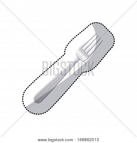 Restaurant cutlery utensils icon vector illustration graphic design