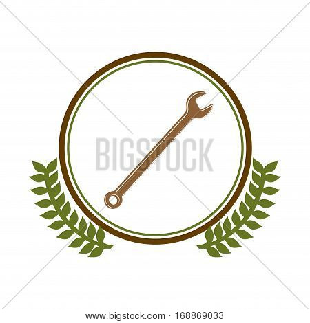 Construction tool equipment icon vector illustration graphic design