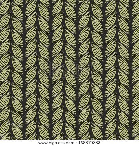 Vector background with stylized waves for design