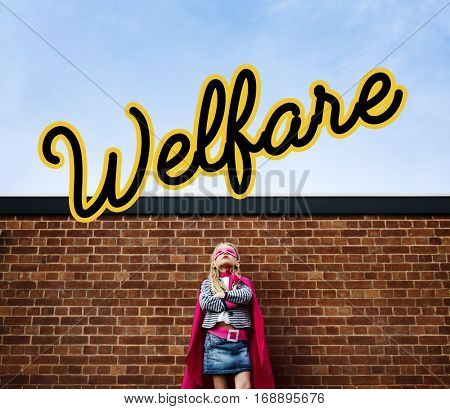 Charity Cursive Writing Word Concept