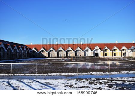 Baroque Imperial Stables, part of the residence and estate of Francis of Lorraine, 1745-1773,Kopčany,Slovakia,Horse