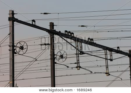 Yüksek güç tren kablolar
