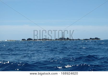 Landscape of the islanders of Formigas, Azores, Portugal