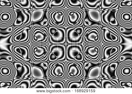 Image of the abstract pattern - kaleidoscopic pattern