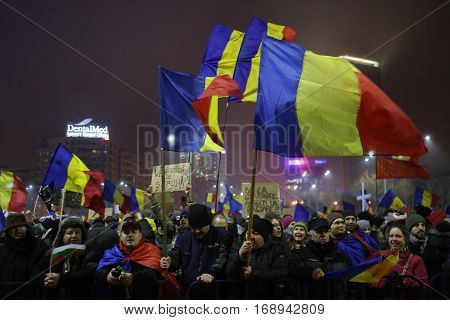 Three Hundred Thousand People Protest