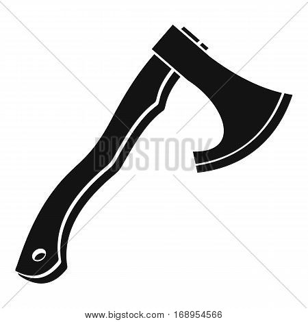 Hatchet icon. Simple illustration of hatchet vector icon for web