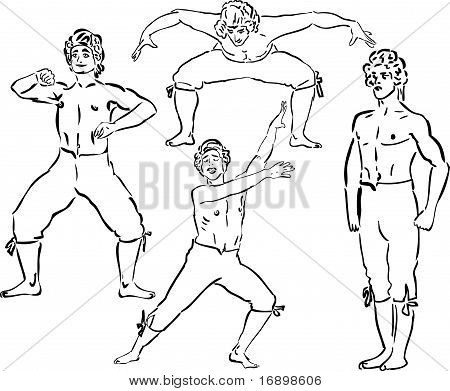 barfota dansare