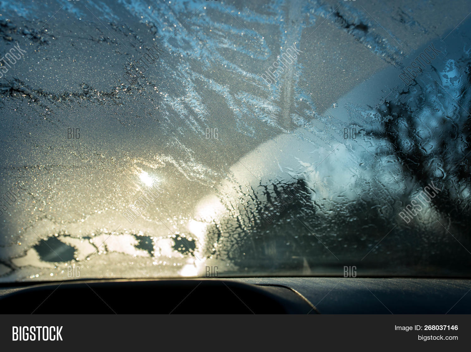 Frost On Windscreen, Image & Photo (Free Trial) Bigstock