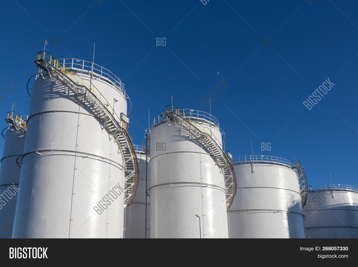 Fuel Tanks Tank Farm. Image & Photo (Free Trial) Bigstock