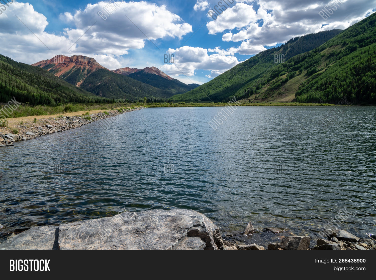 Crystal Lake Colorado Image & Photo (Free Trial) Bigstock