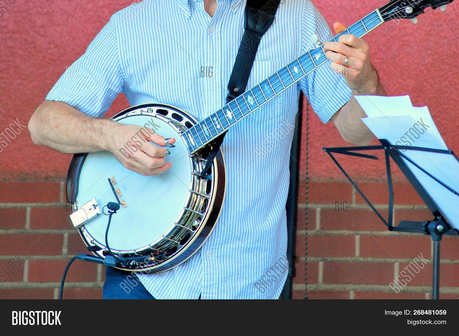 Bluegrass Banjo Player Image & Photo (Free Trial) Bigstock