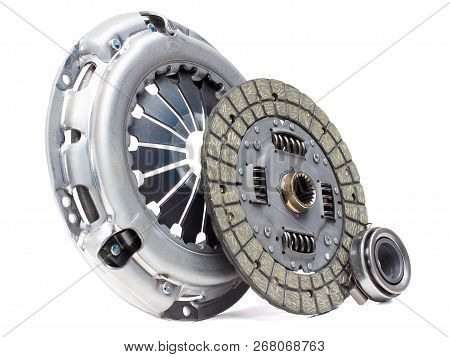Disc And Clutch Basket With Release Bearing