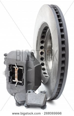 Part Of The Brake System Of The Car