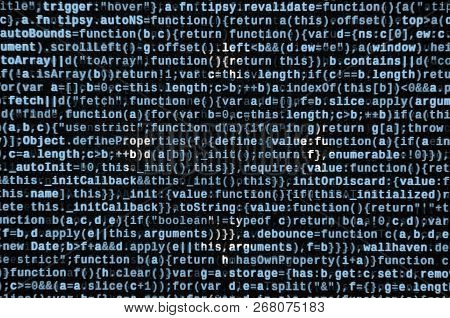 Micronesia Flag  Is Depicted On The Screen With The Program Code. The Concept Of Modern Technology A