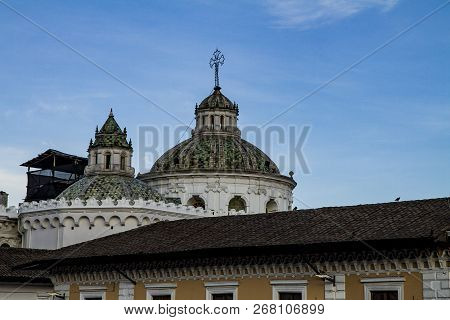 La Compania Domes View From San Francisco Plaza