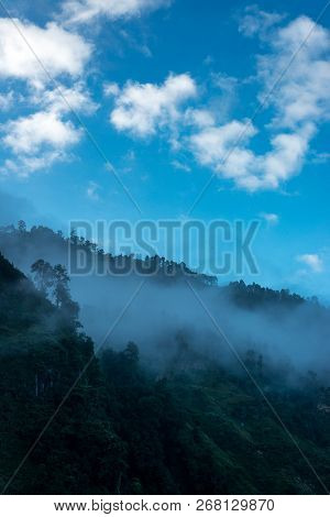 Fog In Himalayas - Jauljibi - India Nepal Border, Uttarakhand