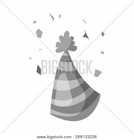 Vector Design Of Party And Birthday Icon. Set Of Party And Celebration Vector Icon For Stock.