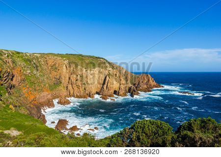Cape Woolamai Beacon At Sunset, Philip Island, Victoria, Australia