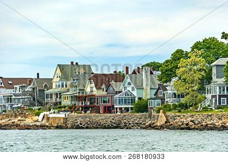 Salem, Ma Usa - June 11, 2017: Salem Harbor. A Great Option For A Visit To Salem, Massachusetts