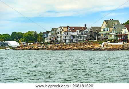 Salem, Ma Usa - June 11, 2017: Taking A Sail Around Salem Harbor. A Great Option For A Visit To Sale
