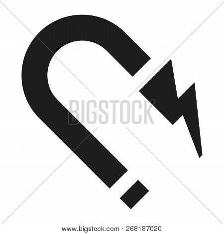 Magnet Icon. Simple Illustration Of Magnet Vector Icon For Web Design Isolated On White Background