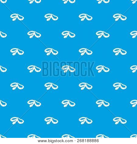 Red Milk Snake Pattern Vector Seamless Blue Repeat For Any Use