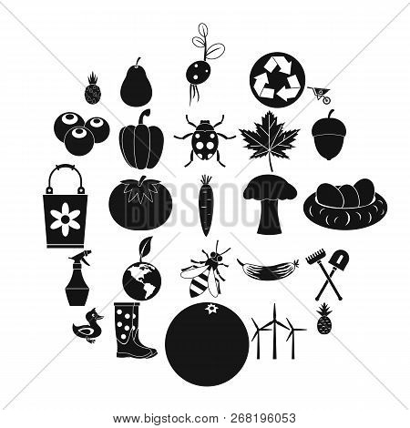 Pleasure Ground Icons Set. Simple Set Of 25 Pleasure Ground Vector Icons For Web Isolated On White B