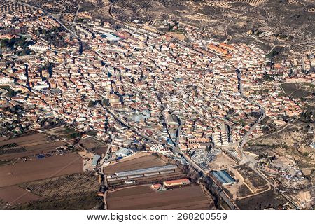 Aerial View Of Morata De Tajuna Town, Spain