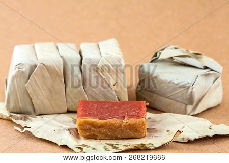 Traditional Colombian Sweet From The Velez Town In Santander Called Bocadillo