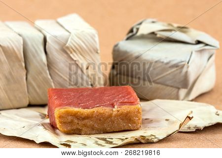 Traditional Colombian Sweet From The Velez Town In Santander Called Bocadillo