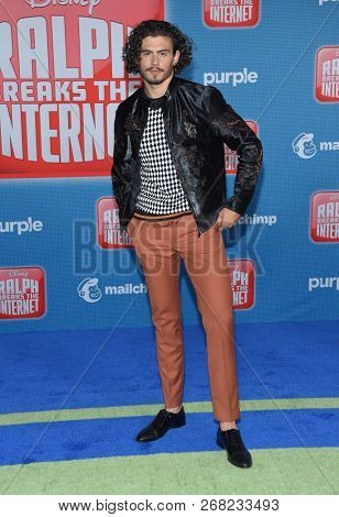 LOS ANGELES - NOV 05:  Tommy Martinez arrives to the 'Ralph Breaks the Internet' World Premiere  on November 5, 2018 in Hollywood, CA                