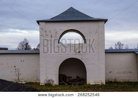 Tikhvin Assumption Monastery Fall 2018, A Russian Orthodox, Tihvin, Saint Petersburg Region, Russia