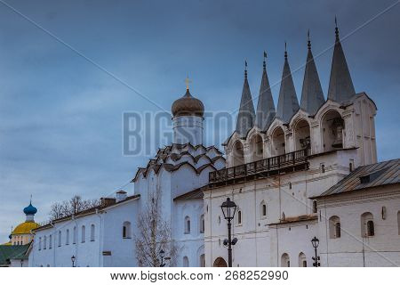 Tikhvin Assumption Monastery Fall 2018, A Russian Orthodox, Tihvin, Saint Petersburg Region, Russia