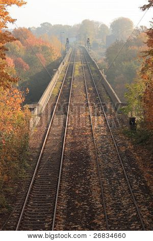 Ferrovia sul ponte