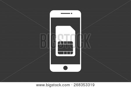 Mobile Phoneicon Vector, Filled Flat Sign, Solid Pictogram Isolated On White. Symbol, Logo Illustrat