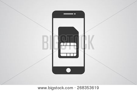 Mobile Phoneicon Vector, Filled Flat Sign, Solid Pictogram Isolated On White. Symbol, Logo Illustrat
