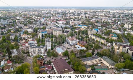Aerial View Of Zhytomyr City In Ukraine