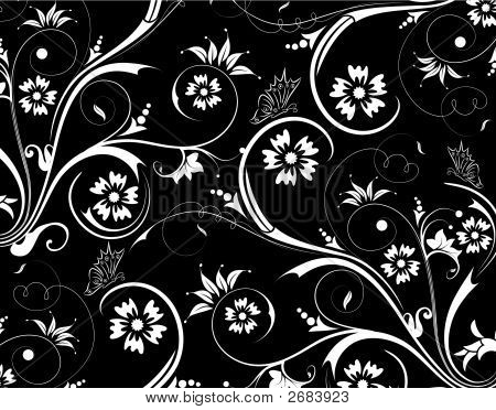Abstrakte Blumenmuster