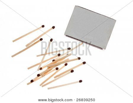 Partite e matchbox vuoto