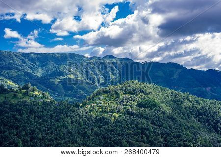 Landscape Of Himalayas - Pithoragarh In Kumaon Uttarakhand