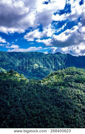 Landscape Of Himalayas - Pithoragarh In Kumaon Uttarakhand