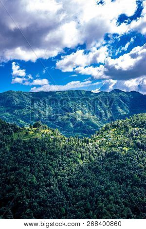 Landscape Of Himalayas - Pithoragarh In Kumaon Uttarakhand