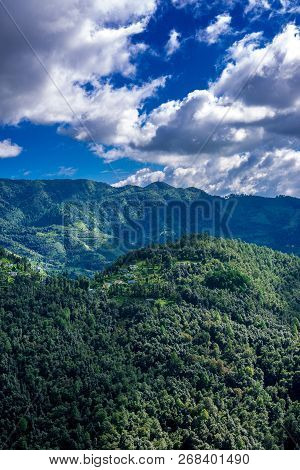 Landscape Of Himalayas - Pithoragarh In Kumaon Uttarakhand
