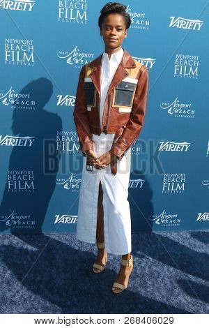 LOS ANGELES - NOV 11:  Letitia Wright at the 10 Actors to Watch & Newport Beach Film Festival Fall Honors at the Resort at Pelican Hill on November 11, 2018 in Newport Coast, CA