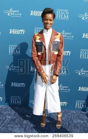 LOS ANGELES - NOV 11:  Letitia Wright at the 10 Actors to Watch & Newport Beach Film Festival Fall Honors at the Resort at Pelican Hill on November 11, 2018 in Newport Coast, CA