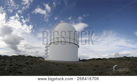 Astrological Observatory, Dome, Calar Alto,almeria, Andalusia, Spain