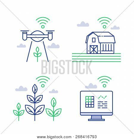 Agricultural Innovation, Smart Farming, Distant Control And Management, Collecting And Analyzing Dat
