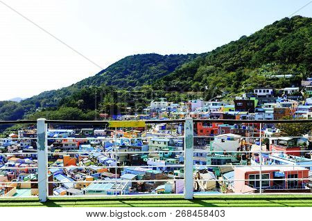 View Point At Busan Gamcheon Culture Village - Busan, South Korea