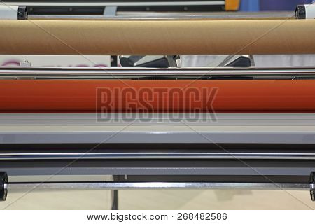 Heavy Duty Thermal Laminator Machine Rollers Print