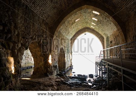 Shipyard Tersane, Alanya Historical Dockyard. Alanya, Antalya District, Turkey, Asia